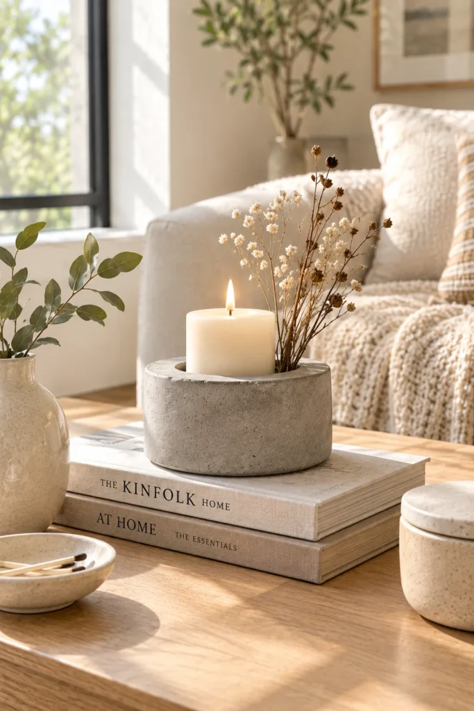 Concrete Candle Holders