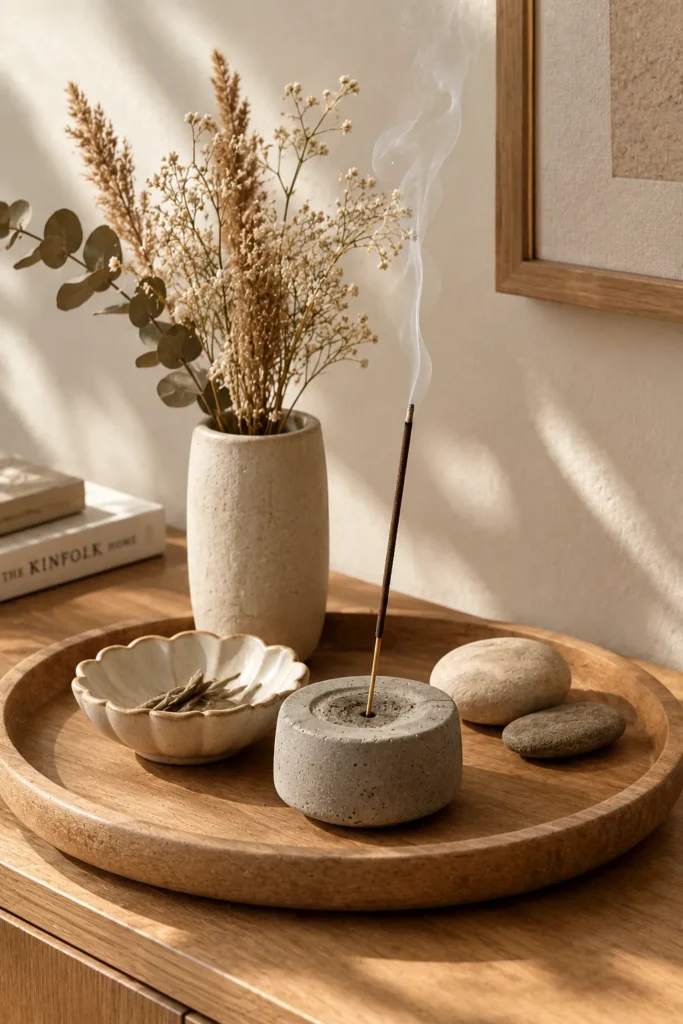 Concrete Incense Holder