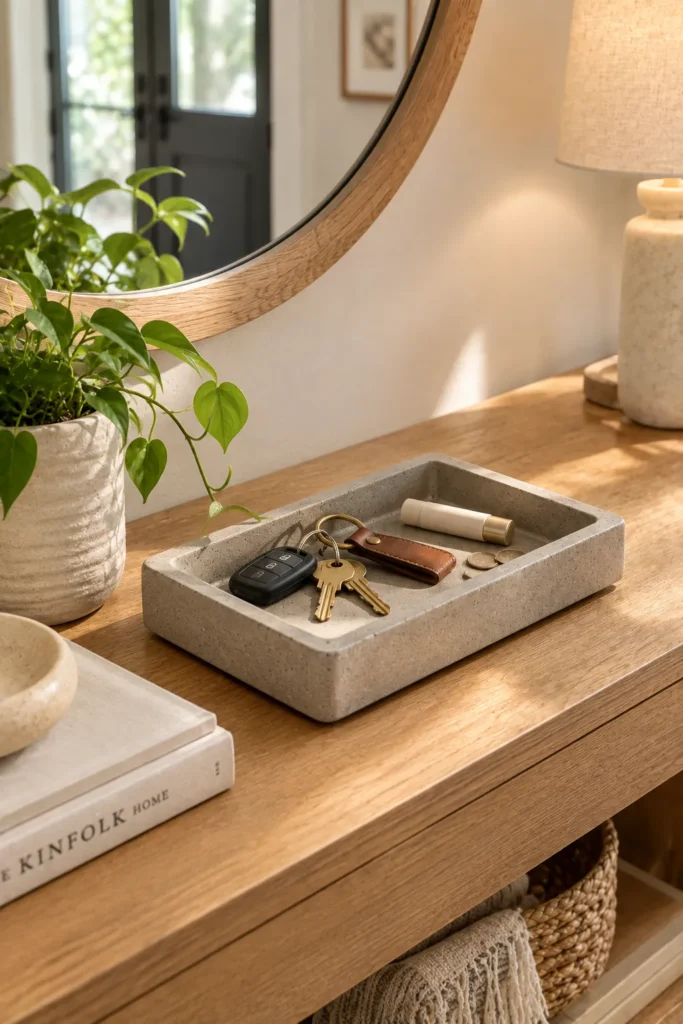 Concrete Key Tray