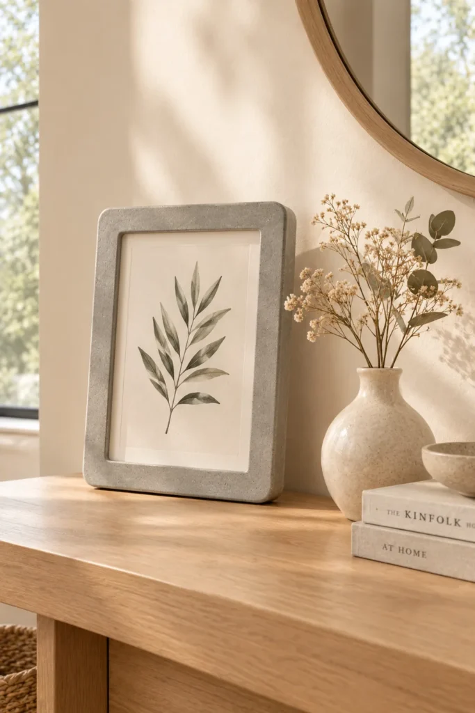 Concrete Picture Frame
