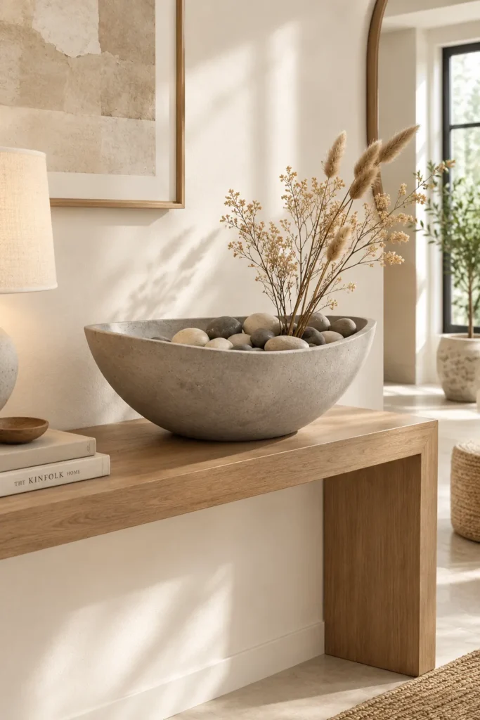 Concrete Sculptural Bowl