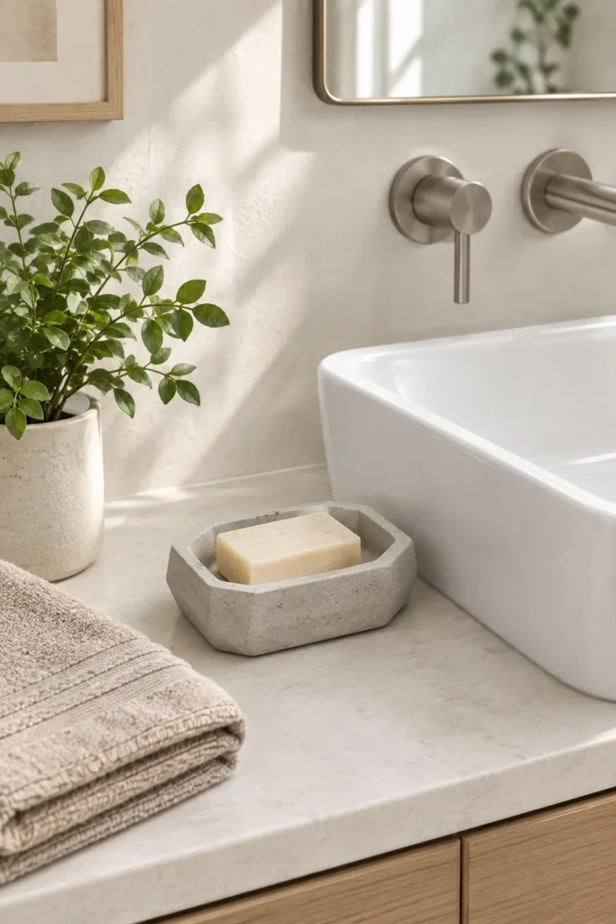 Concrete Soap Dish