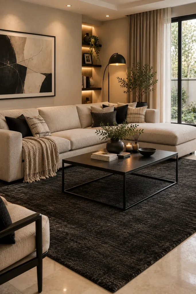Dark Charcoal Rug