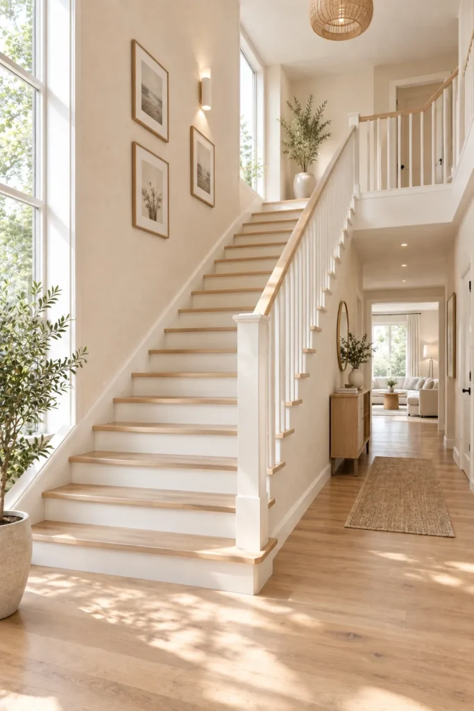 Light Wood and White Combo