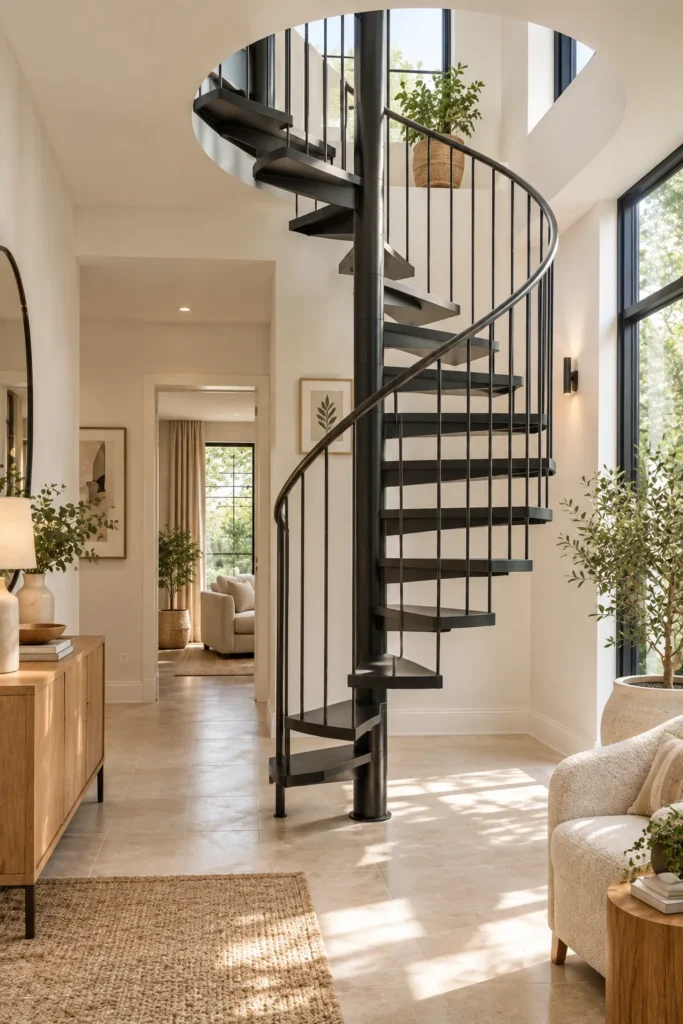 Modern Spiral Staircase