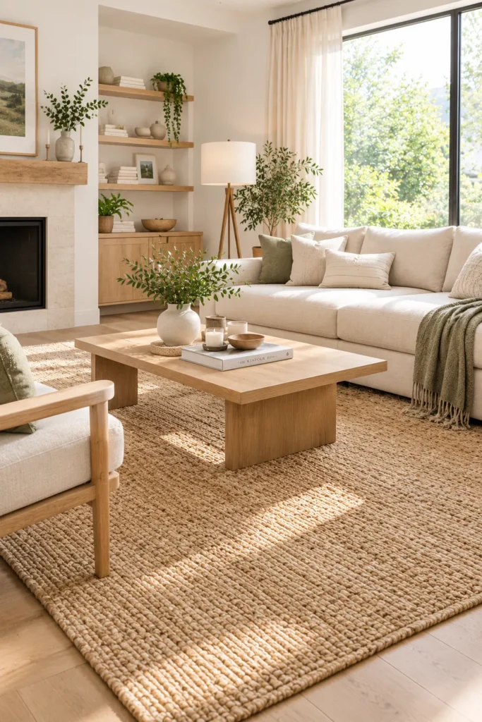Natural Jute Area Rug