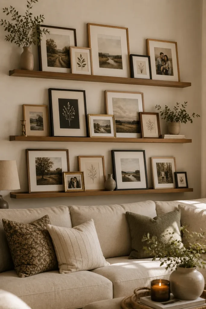 Picture Ledge Floating Shelves
