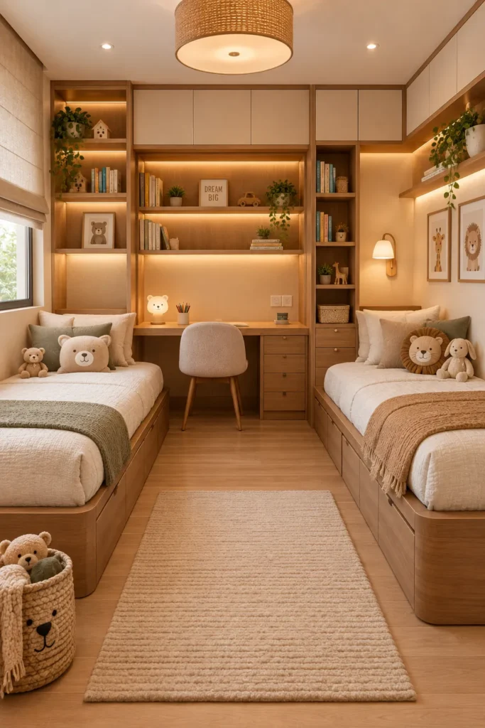 Small Modern Kids Bedroom